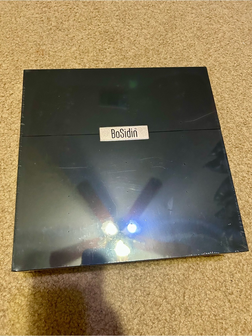 Black Electronic Device Case with Protective Cover